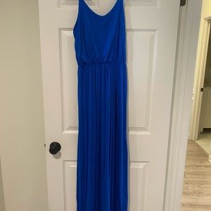 Lush maxi dress in blue size large